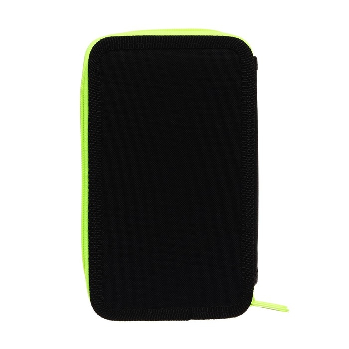 Пенал 2 секции 110*190 ткань ПКТ 11-42 Пенал 2 секции 110*190 ткань ПКТ 11-42 "Чёрный-ярко-салатовый" 56331