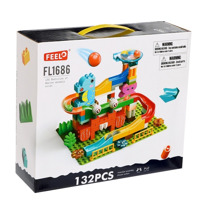 Конструктор Шарики «Океан-горка», 132 детали Конструктор Шарики «Океан-горка», 132 детали