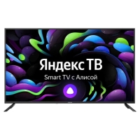 Телевизор Digma DM-LED50UBB31, 50", 3840x2160, DVB-T/T2/C/S/S2, HDMI 3, USB 2, Smart TV