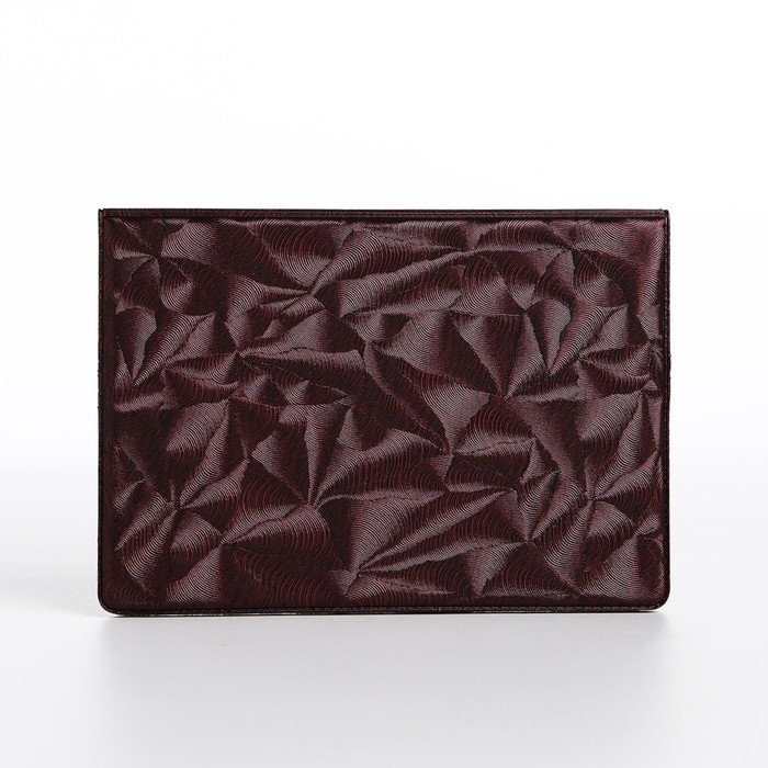 Обложка для паспорта, цвет бордовый Обложка для паспорта, цвет бордовый