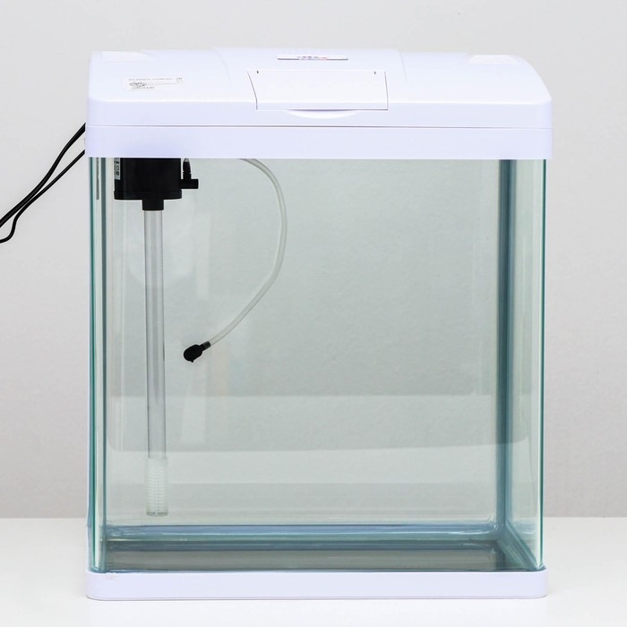 Аквариум SeaStar LS-380F в комплекте: LED-лампа, фильт, 30 л, белый Аквариум SeaStar LS-380F в комплекте: LED-лампа, фильт, 30 л, белый