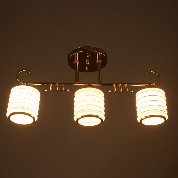 Люстра Люстра "Алета" 3х40Вт Е27 Золото МОДЕЛЬ: 2800430