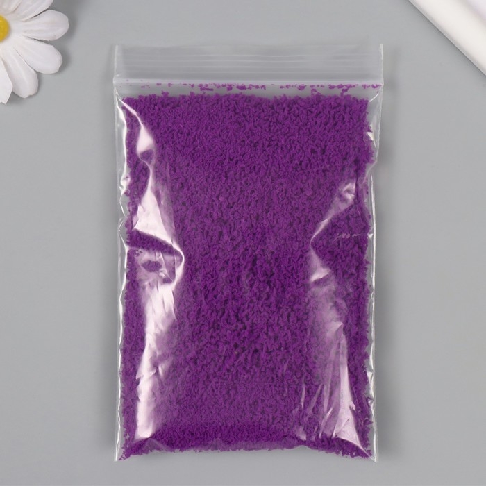 Декор для создания миниатюр (деревья, газон) порошок "Фуксия" набор 20 гр