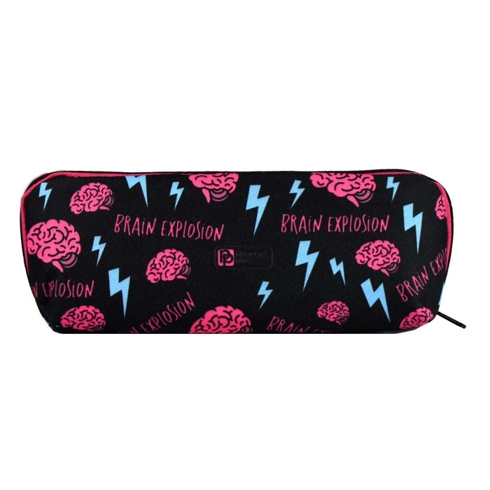 Пенал мягкий, 1 отделение, 100 х 210 х 75 мм, объёмный, Феникс Пенал мягкий, 1 отделение, 100 х 210 х 75 мм, объёмный, Феникс "Взрыв мозга"