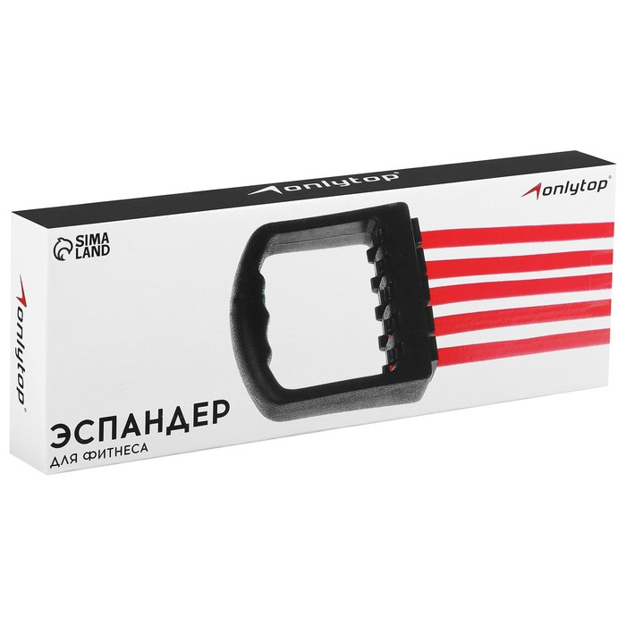 Эспандер грудной ONLYTOP, 35 кг, цвета МИКС Эспандер грудной ONLYTOP, 35 кг, цвета МИКС