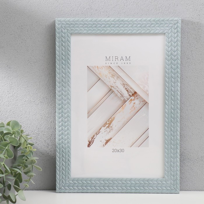 Фоторамка пластик Фоторамка пластик "МИРАМ" 20х30 см, 651798-8, (пластиковый экран)