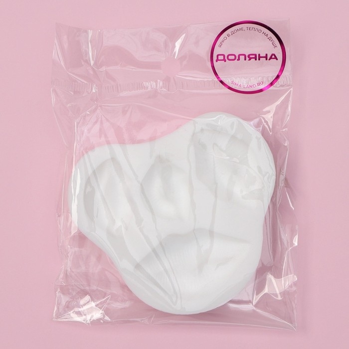 Молд Доляна «Губы», 8,5×8×1,5 см , цвет белый Молд Доляна «Губы», 8,5×8×1,5 см , цвет белый