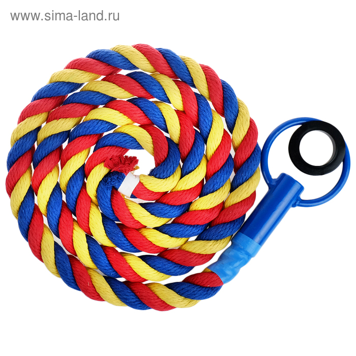 Канат для лазания, заливной, длина 2,5 м, цвета МИКС Канат для лазания, заливной, длина 2,5 м, цвета МИКС