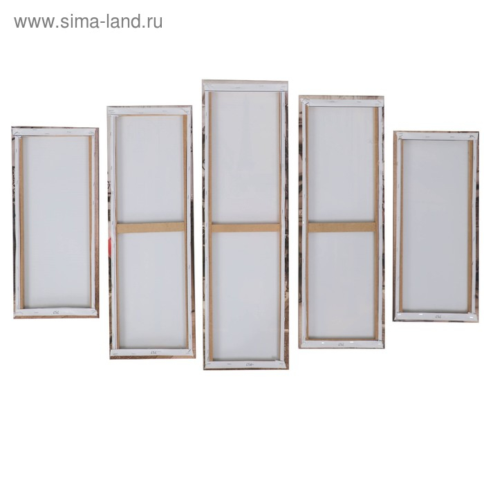 Модульная картина  Модульная картина "Влюблённые" (2-23х52; 2-24х70; 1-24х80) 120х80см