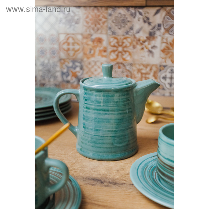 Чайник фарфоровый Tramontano, 500 мл, h=14,5 см Чайник фарфоровый Tramontano, 500 мл, h=14,5 см