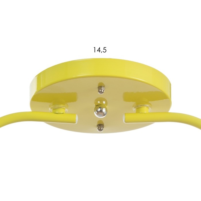 Люстра Люстра "Онлайн" (цил.) 2х15Вт Е27 МОДЕЛЬ:BR 00280 желтый 50х15х15см