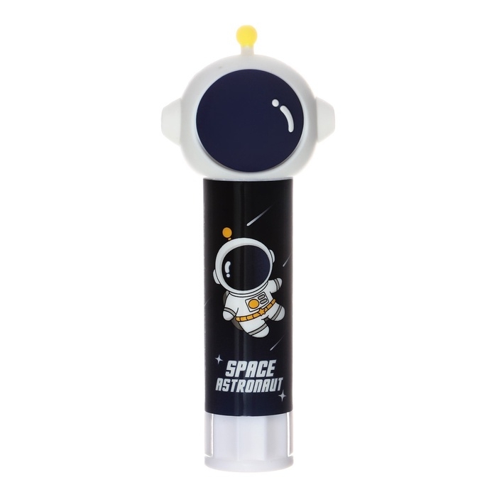 Клей-карандаш фигурный 9 гр, Клей-карандаш фигурный 9 гр, "Астронавт", синий