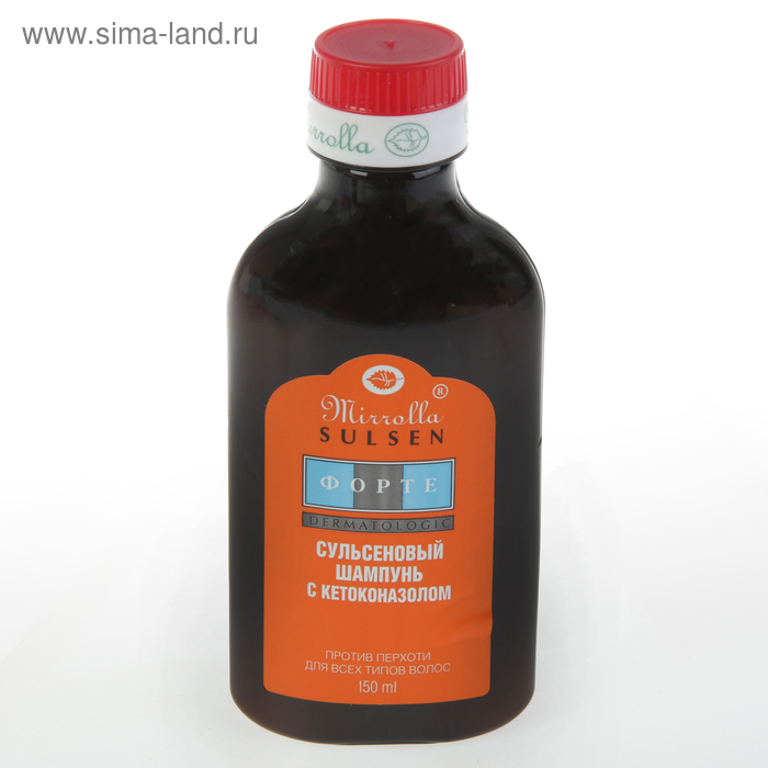 Шампунь Mirrolla «Сульсен Форте» 2% с кетоконазолом, 150 мл Шампунь Mirrolla «Сульсен Форте» 2% с кетоконазолом, 150 мл