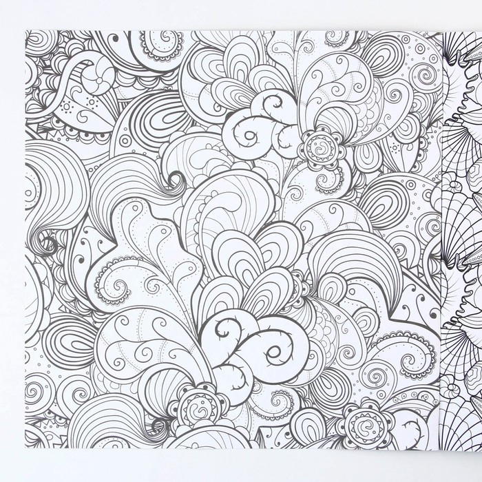 Раскраска - антистресс, альбом «Волшебные узоры» 20 стр. Раскраска - антистресс, альбом «Волшебные узоры» 20 стр.