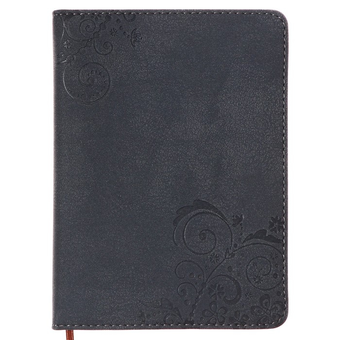 Ежедневник недатированный А6, 100 листов в линейку, обложка пвх, МИКС Ежедневник недатированный А6, 100 листов в линейку, обложка пвх, МИКС