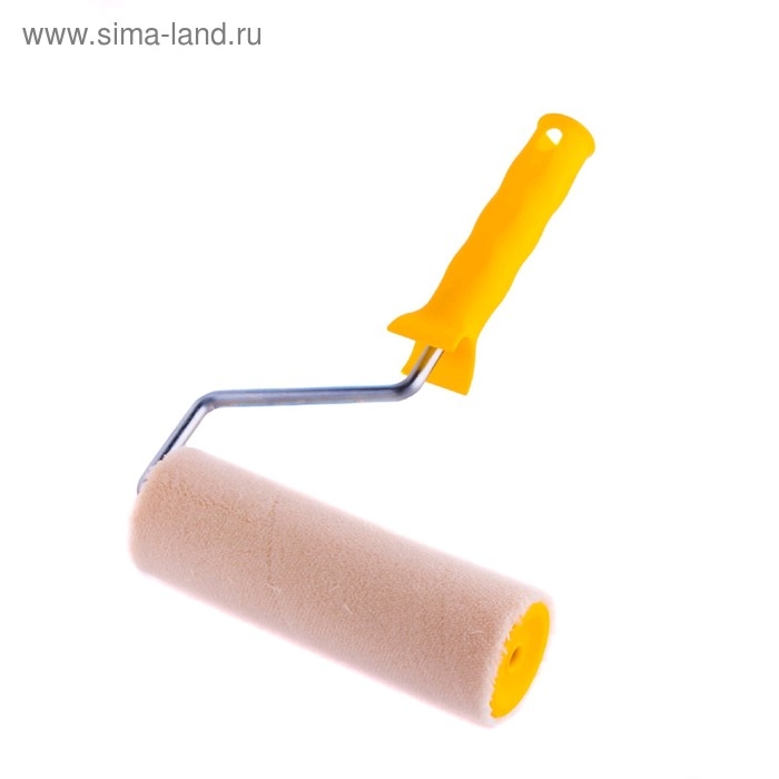 Валик  Валик "СИБРТЕХ" 80178, для "лаков", велюр, 180 мм, ручка d=8 мм, D=48 мм, ворс 5 мм