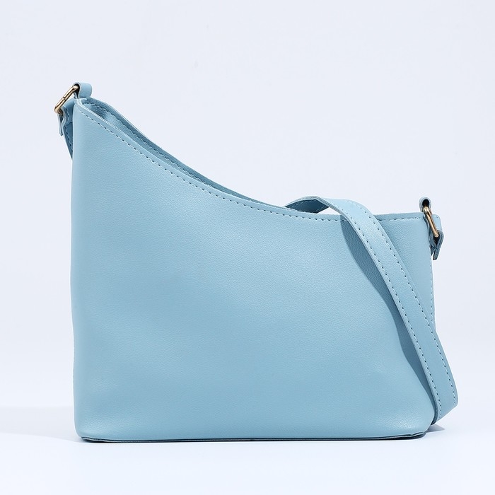 Сумка кросс-боди на молнии, цвет голубой Сумка кросс-боди на молнии, цвет голубой