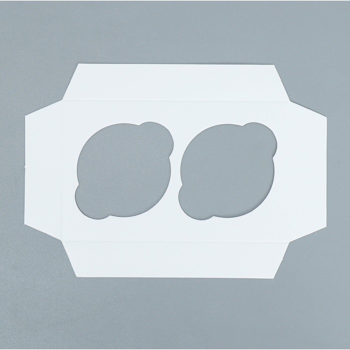 Коробка для капкейков, кондитерская упаковка двухсторонняя, 2 ячейки, «Вдохновляй красотой», 16 х 10 х 10 см Коробка для капкейков, кондитерская упаковка двухсторонняя, 2 ячейки, «Вдохновляй красотой», 16 х 10 х 10 см