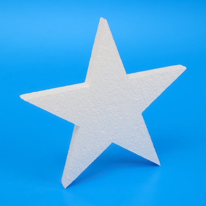 Форма из пенопласта Форма из пенопласта "Звезда", 25 х 2 см