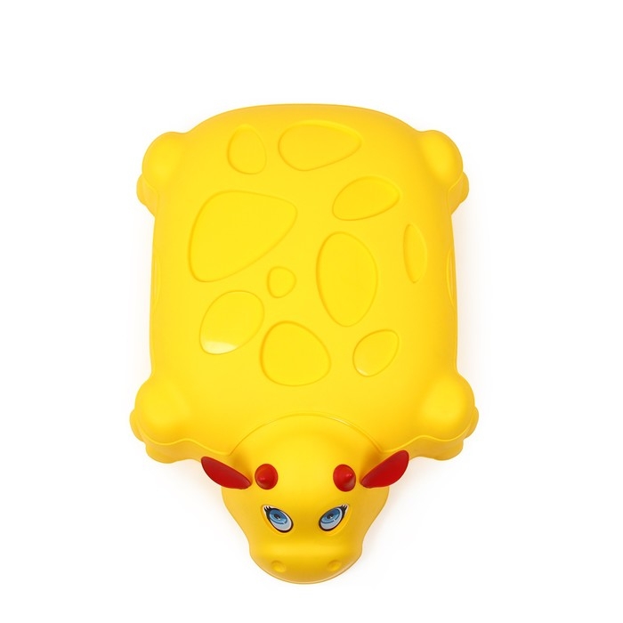 Песочница детская пластиковая, с крышкой, 116 × 83 × 30 см, «Коровка» Песочница детская пластиковая, с крышкой, 116 × 83 × 30 см, «Коровка»