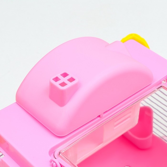 Клетка для грызунов Клетка для грызунов "Пижон", 31 х 24 х 30 см, розовая