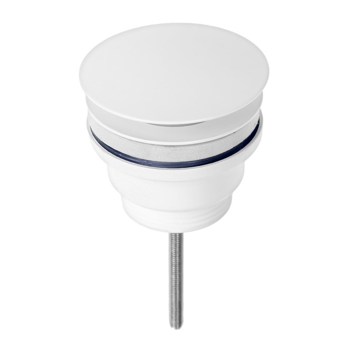 Донный клапан 565-111, нержавеющая сталь, белый Донный клапан 565-111, нержавеющая сталь, белый