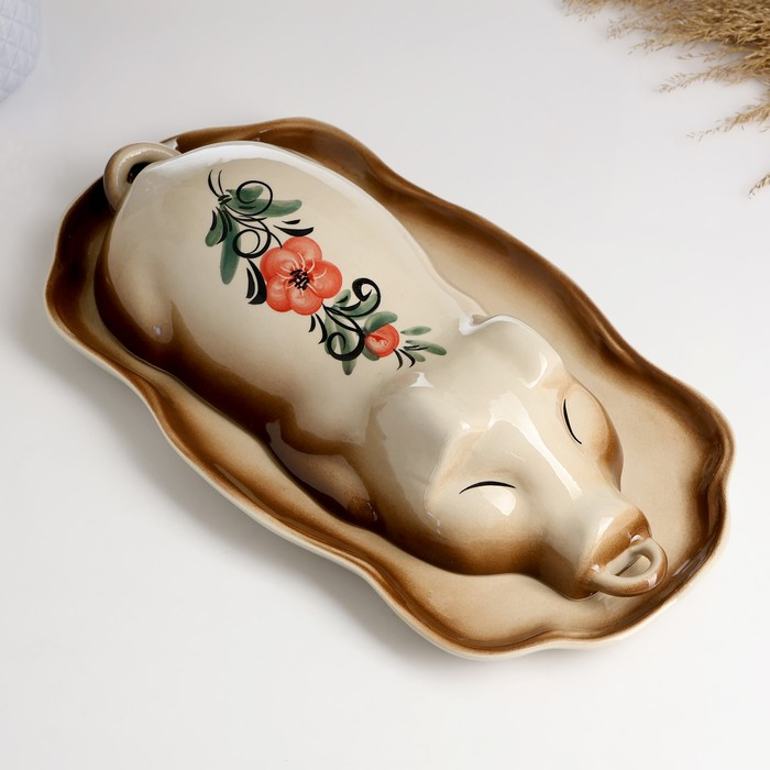 Набор для заливного №1, 2 предмета: блюдо+форма Набор для заливного №1, 2 предмета: блюдо+форма