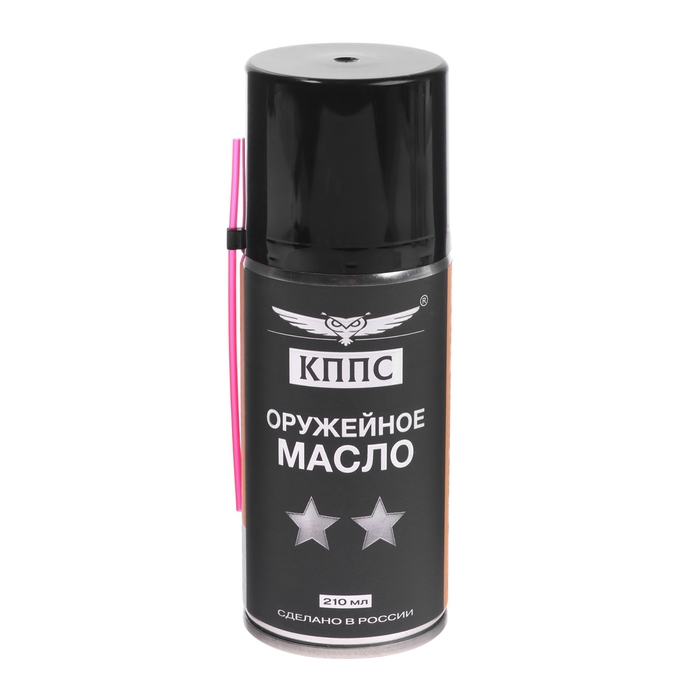 Масло оружейное КППС, нейтральное, аэрозоль, 210 мл Масло оружейное КППС, нейтральное, аэрозоль, 210 мл