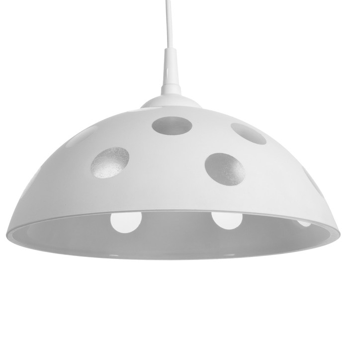 Светильник BayerLux Колпак Светильник BayerLux Колпак "Верджи" 1 лампа E27 40Вт белый д.300