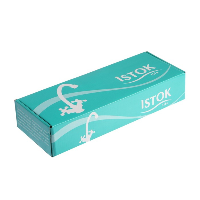 Смеситель для ванны Istok life Standard 0402.714, двухвентильный, с длинным изливом, хром Смеситель для ванны Istok life Standard 0402.714, двухвентильный, с длинным изливом, хром