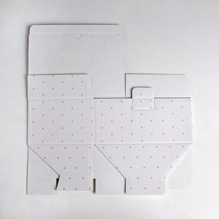 Коробка‒пенал, упаковка подарочная, «Побалуй себя», 22 х 15 х 10 см