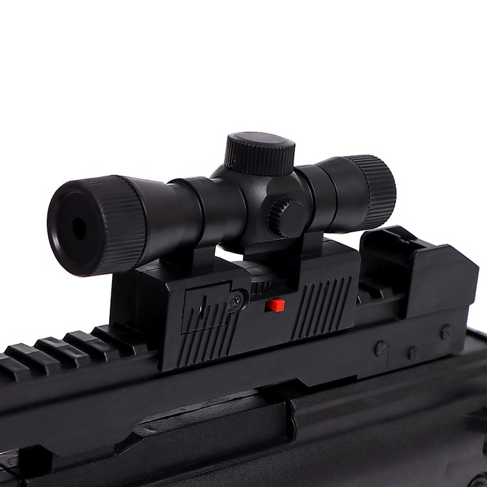 Детское оружие Автомат пневматический «М4», с лазером Детское оружие Автомат пневматический «М4», с лазером