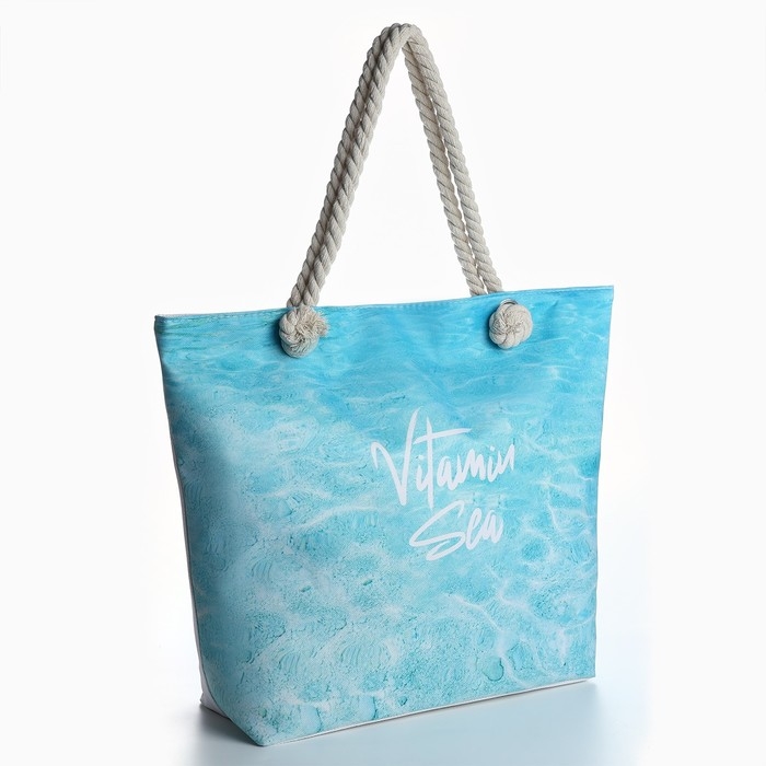Сумка женская пляжная Nazamok Сумка женская пляжная Nazamok "Vitamin sea", 47*37*13,5 см