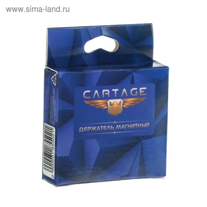 Держатель телефона Cartage, магнитный на клейкой основе, 8 граней, черный Держатель телефона Cartage, магнитный на клейкой основе, 8 граней, черный