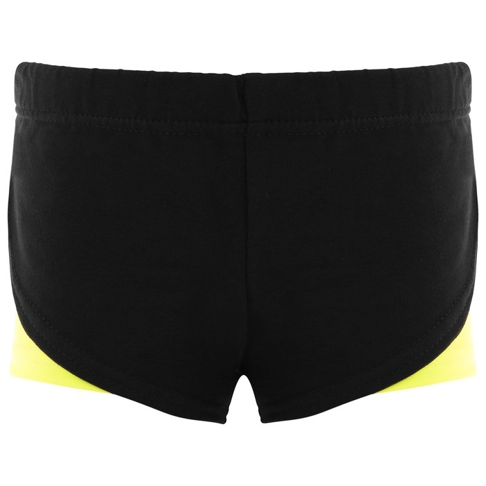 Шорты для гимнастики и танцев Grace Dance, р. 34, цвет чёрный/лайм Шорты для гимнастики и танцев Grace Dance, р. 34, цвет чёрный/лайм