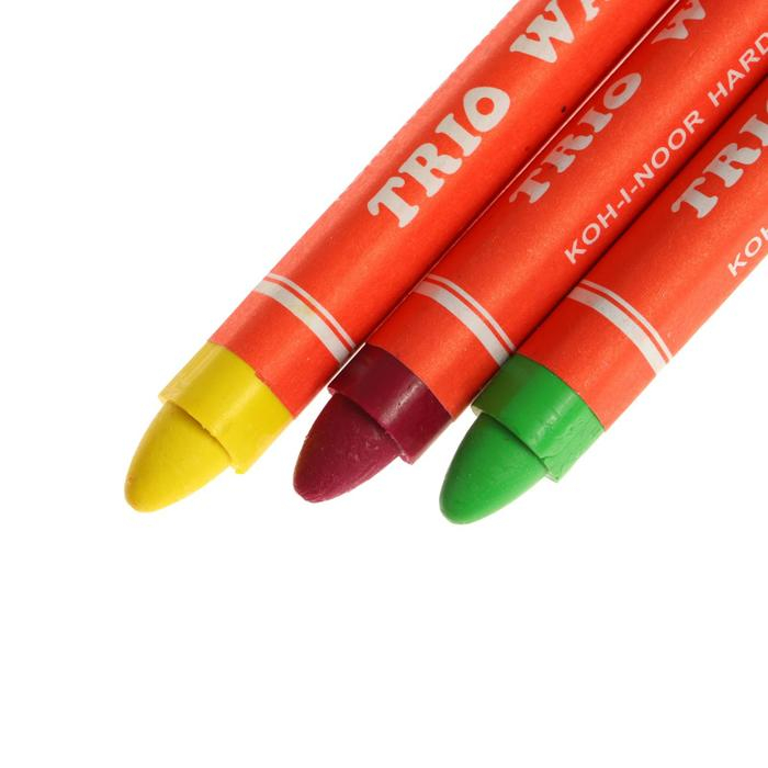 Мелки восковые 24 цвета TRIO Мелки восковые 24 цвета TRIO