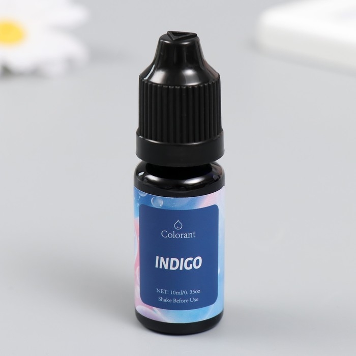 Краска (пигмент) для воска Краска (пигмент) для воска "Индиго" 10 мл