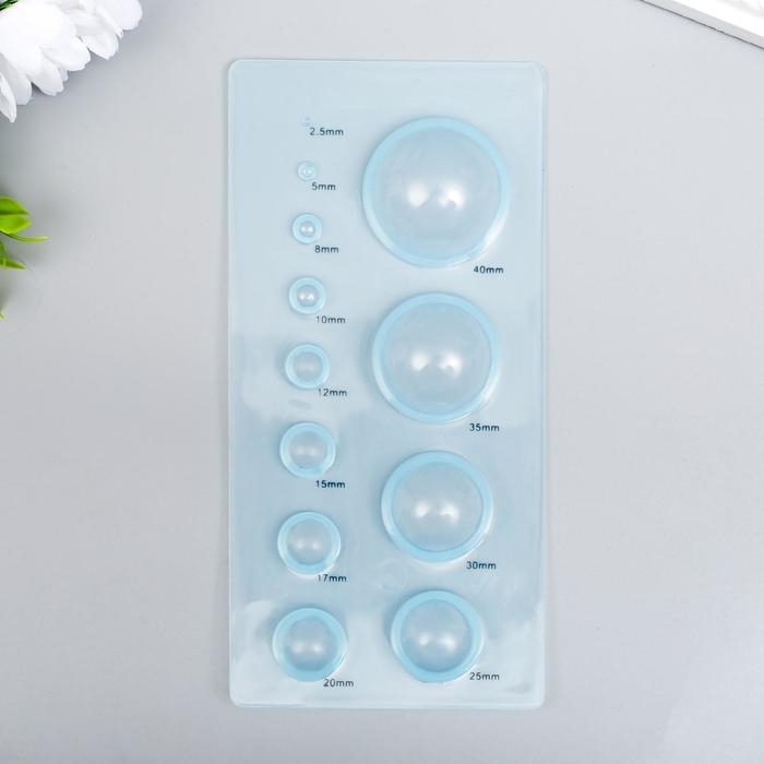 Линейка-шаблон для квиллинга  Линейка-шаблон для квиллинга "Круги" 18х9х2,5 см