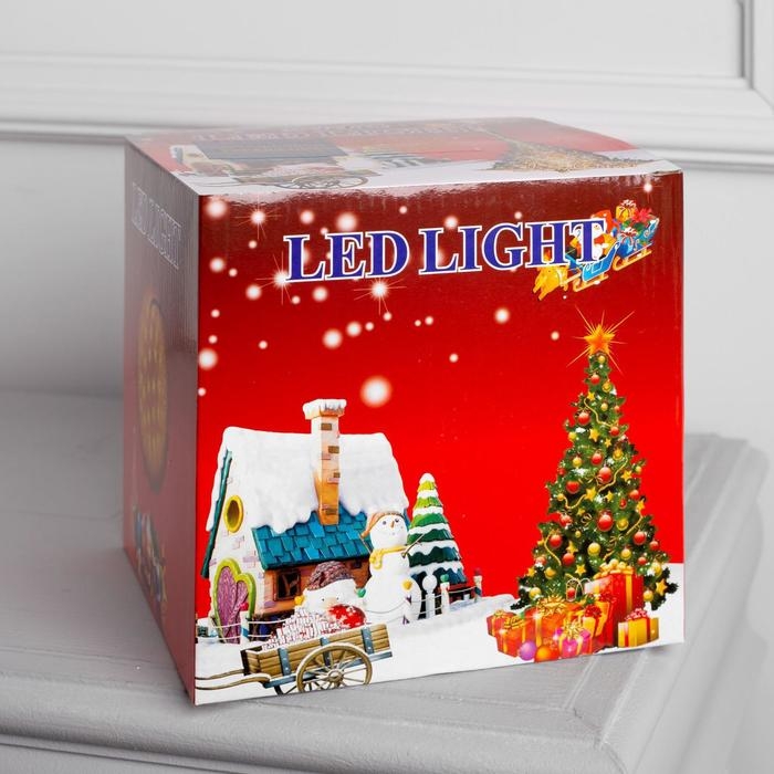 Светодиодная фигура «Ёжик» 18 см, пластик, 220 В, свечение белое Светодиодная фигура «Ёжик» 18 см, пластик, 220 В, свечение белое