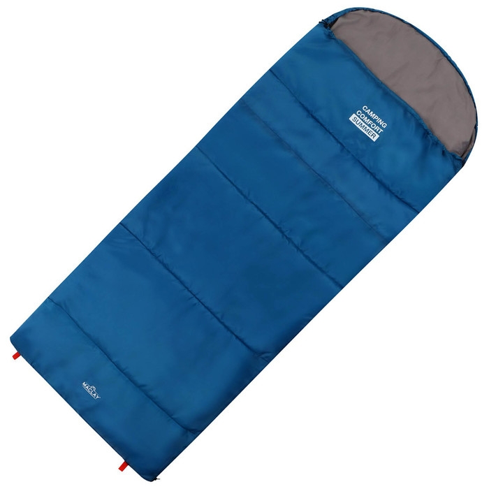 Спальный мешок maclay camping comfort summer, одеяло, 2 слоя, правый, 220х90 см, +10/+25°С Спальный мешок maclay camping comfort summer, одеяло, 2 слоя, правый, 220х90 см, +10/+25°С