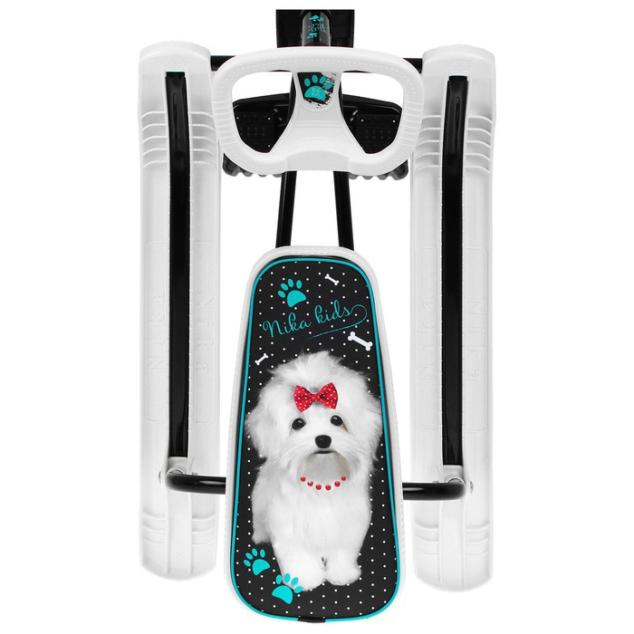 Снегокат «Тимка Спорт 2 + Болонка», ТС2+/БЛ, цвет белый/чёрный Снегокат «Тимка Спорт 2 + Болонка», ТС2+/БЛ, цвет белый/чёрный