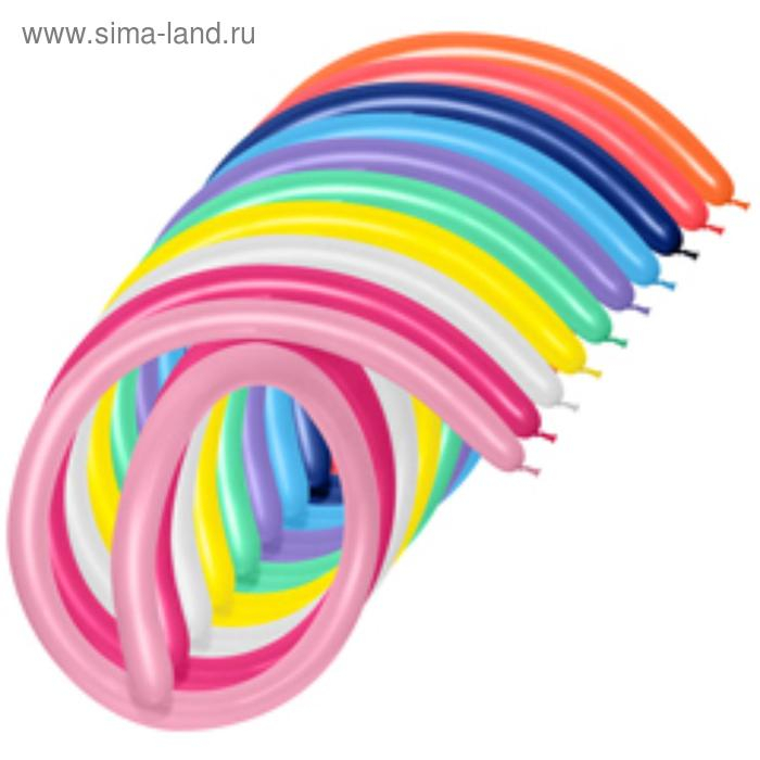 Шар для твистинга 260, стандарт, пастель, набор 100 шт., МИКС Шар для твистинга 260, стандарт, пастель, набор 100 шт., МИКС