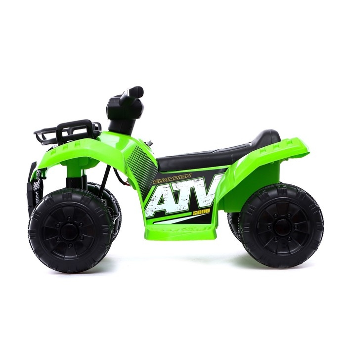 Электромобиль «Квадроцикл», цвет зелёный Электромобиль «Квадроцикл», цвет зелёный