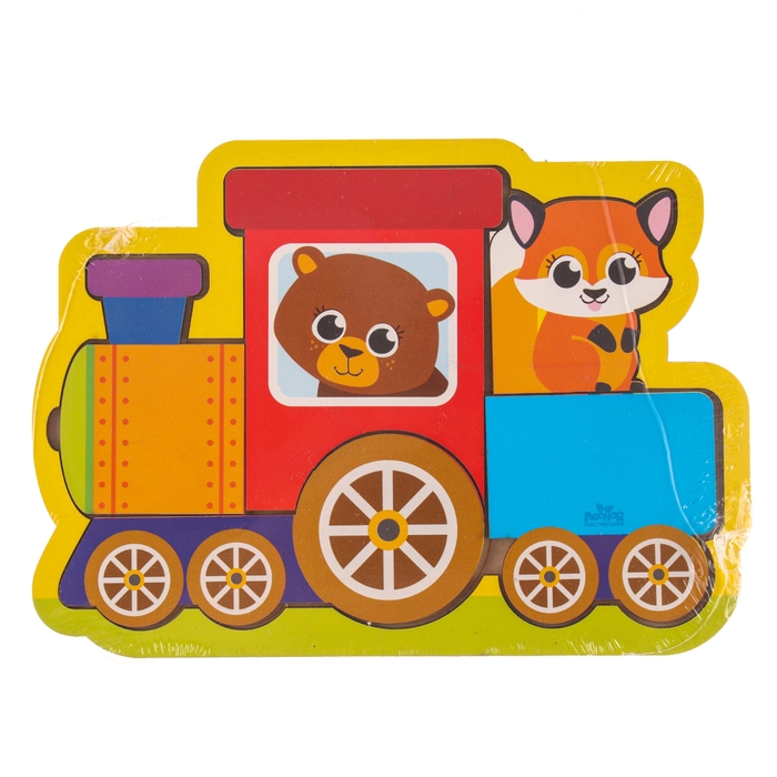 Головоломка «Паровозик» для самых маленьких Головоломка «Паровозик» для самых маленьких