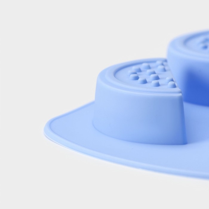 Форма для выпечки Доляна «Арбузные дольки», силикон, 19×11×1,5 см, 6 ячеек (4×2,5 см), цвет МИКС Форма для выпечки Доляна «Арбузные дольки», силикон, 19×11×1,5 см, 6 ячеек (4×2,5 см), цвет МИКС