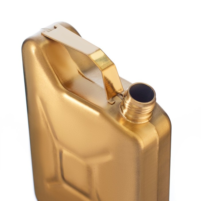 Фляжка для алкоголя и воды Фляжка для алкоголя и воды "Канистра", нержавеющая сталь, подарочная, армейская, 150 мл