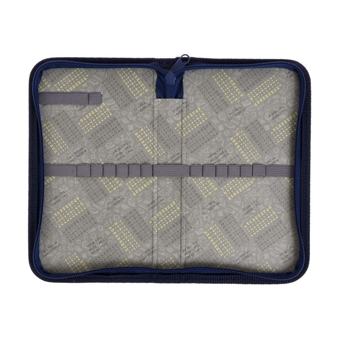 Пенал 1 секция 115 х 205 х 30 мм, Calligrata Пенал 1 секция 115 х 205 х 30 мм, Calligrata "Акула", ламинированный картон