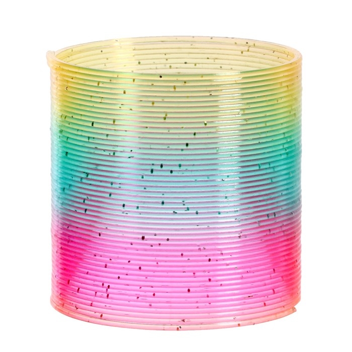 Пружинка-радуга «Блеск», 6,3 × 6 см