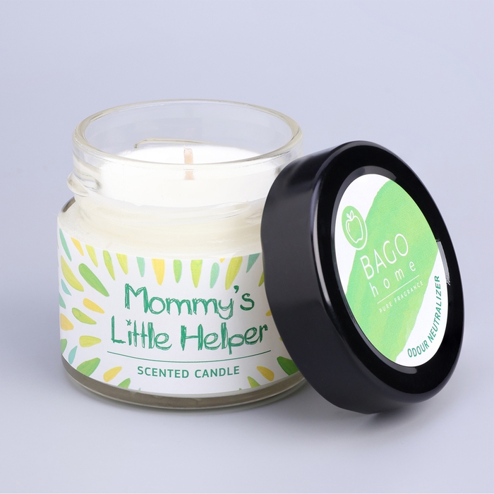 Свеча ароматическая в банке  Свеча ароматическая в банке "Яблочный сок", совый воск, 80 г