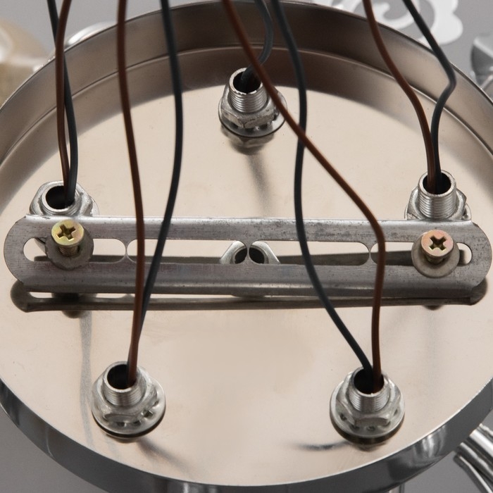 Люстра Люстра "Бэлл" БП 5х40Вт Е27 Хром МОДЕЛЬ: 2612356